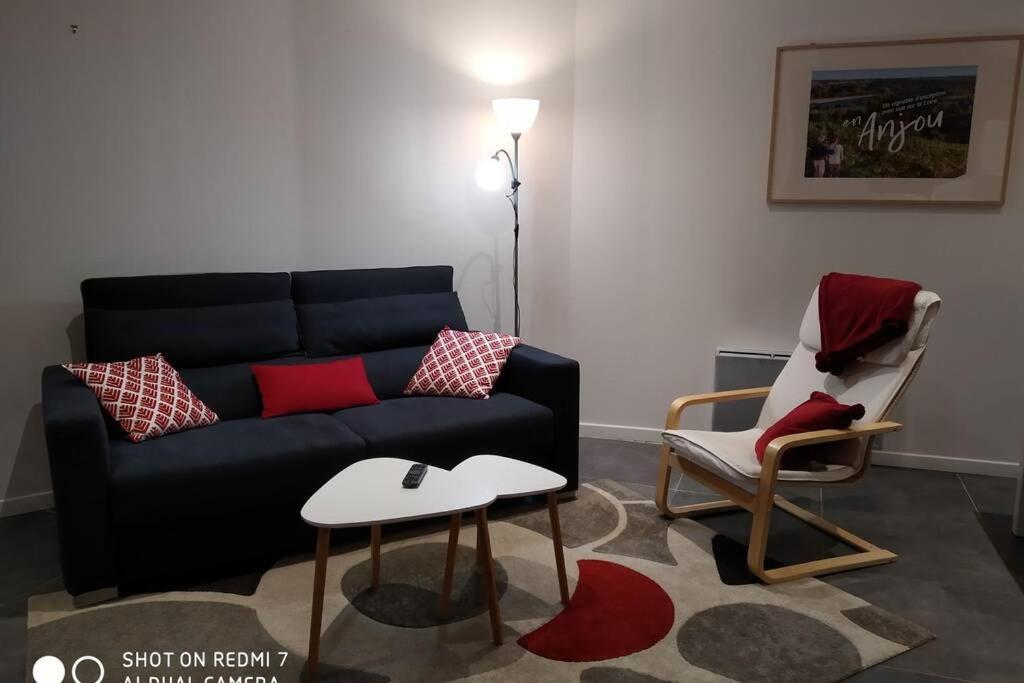 Jolie Maison Tuffeau Centre De Saumur Avec Local Velos Eksteriør bilde