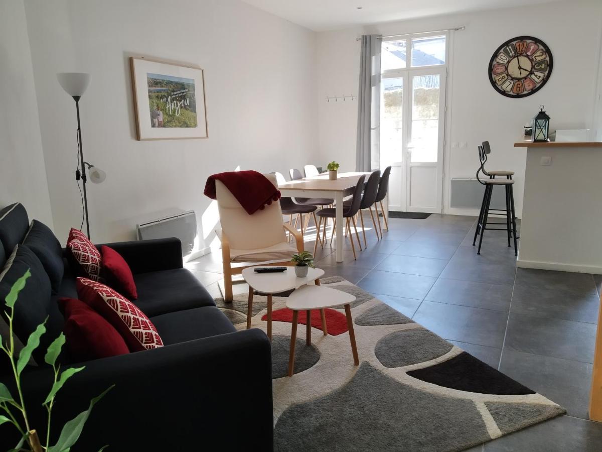 Jolie Maison Tuffeau Centre De Saumur Avec Local Velos Eksteriør bilde